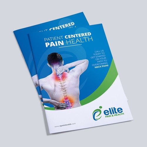 Marketing brochures in use