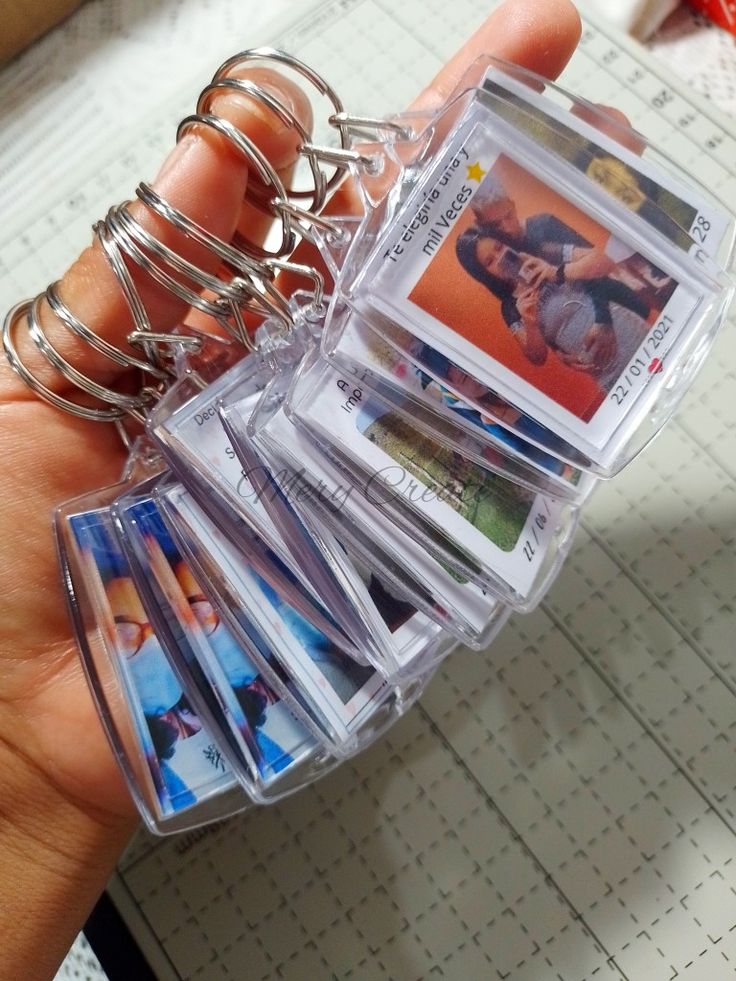 Metal keychains with logos