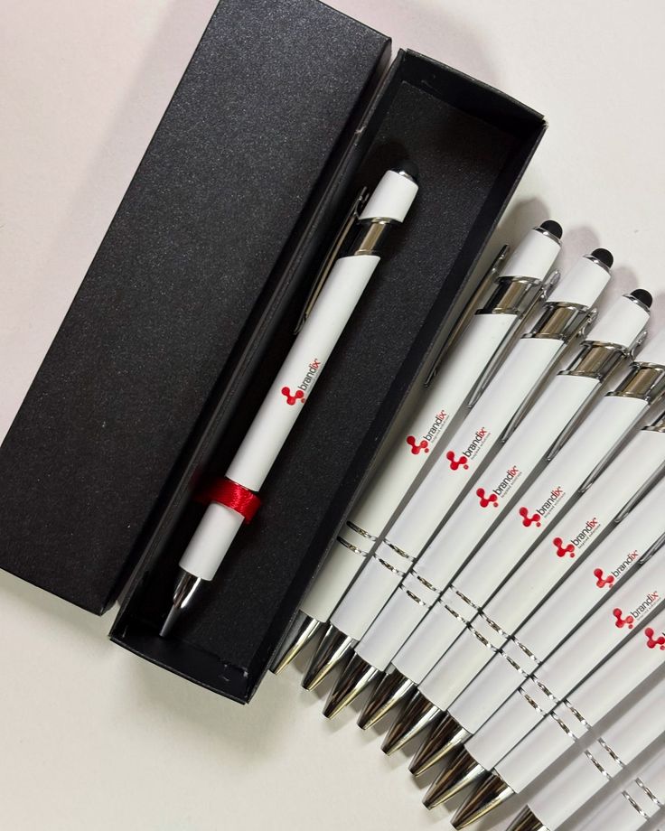 Promotional pens with logos