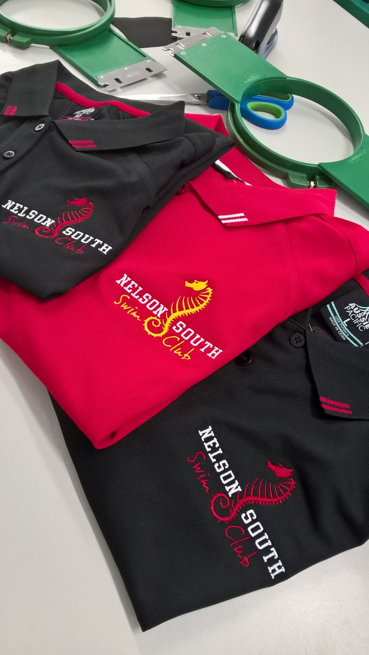 Custom printed polo shirts