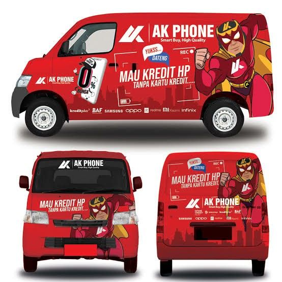 Van branding graphics
