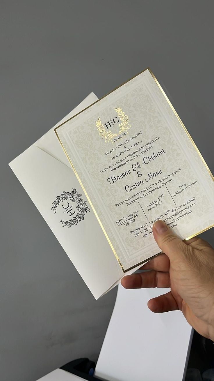 Wedding invitations printing Lagos Nigeria, elegant wedding cards with RSVP cards and premium stationery