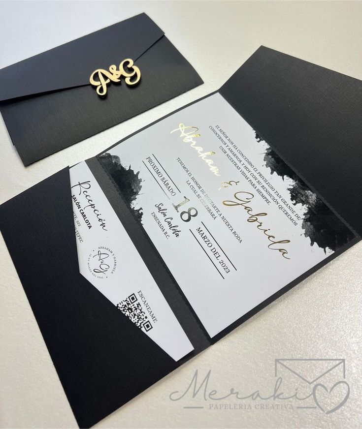 RSVP cards with invitations